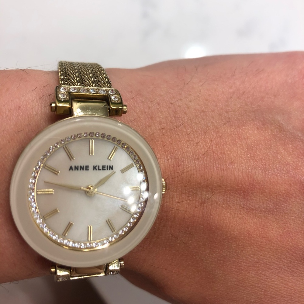 Anne Klein watch gold